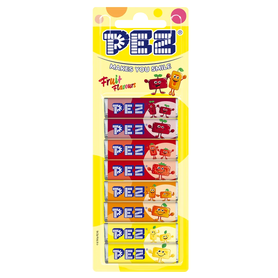 pez-candies-fruit-flavours-bonbons-fruits-8-pi-ces image 1