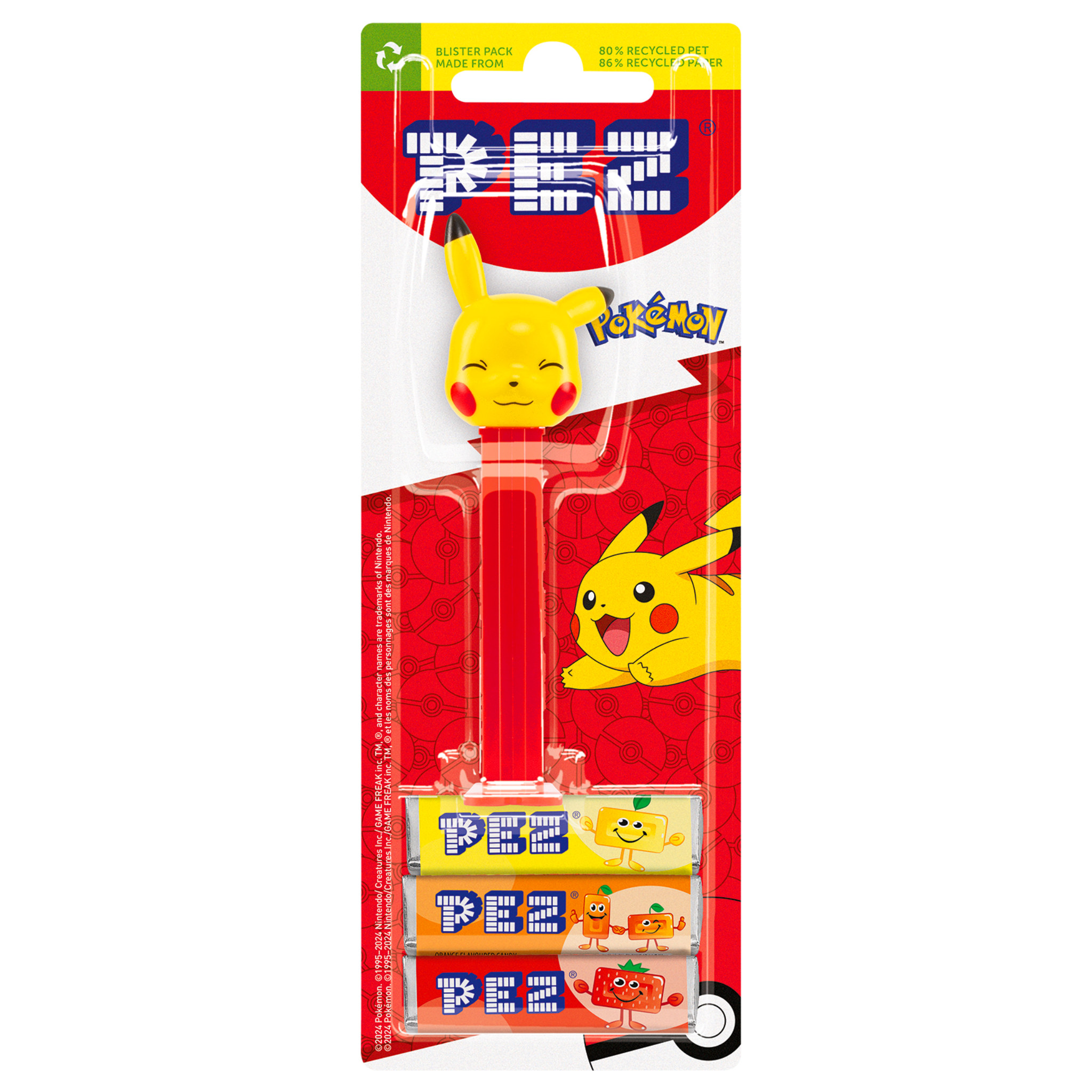 pez-dispensers-pikachu-happy-distributeur-bonbons-pok-mon-25-5g image 2