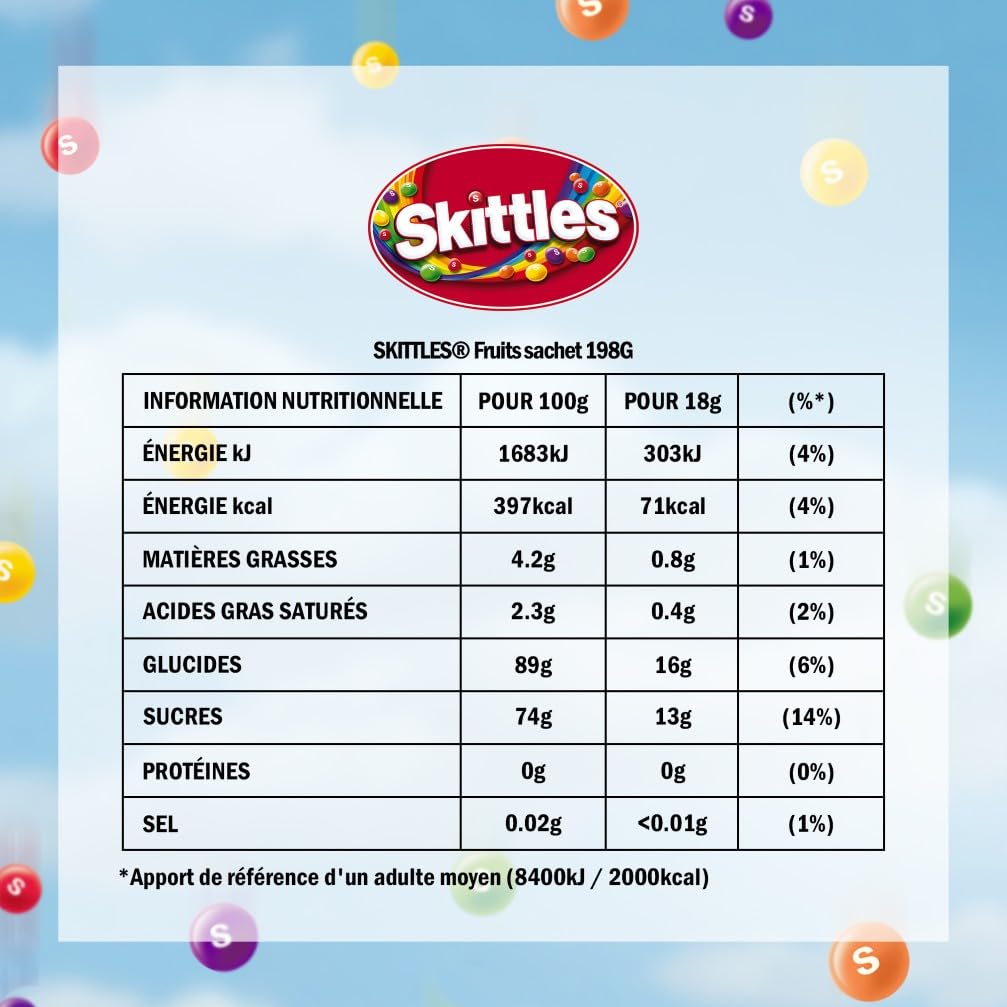 skittles-fruits-bonbons-fruits-198g-cassis-citron-orange image 2