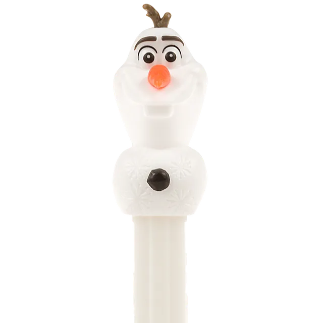 pez-dispensers-reine-des-neiges-olaf-bonbons-fruit-s image 1