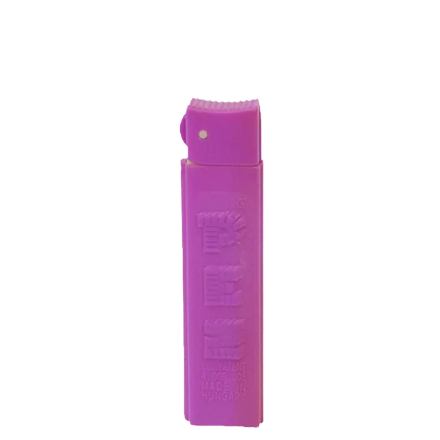 pez-retro-purple-distributeur-violet-2-bonbons-menthe image 1
