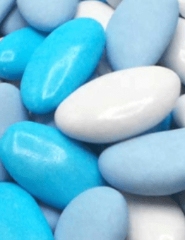 sweet-halal-vegan-drag-es-amande-drag-e-bleue-mariage-vanille image 1