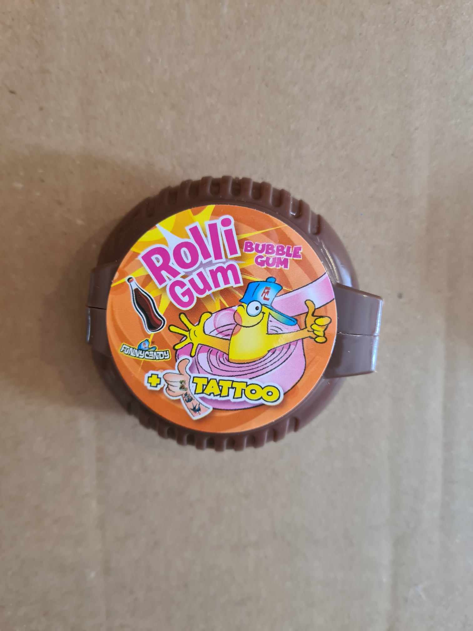 sweet-halal-vegan-rolli-gum-tatoo-cola-chewing-gum-vegan image 1
