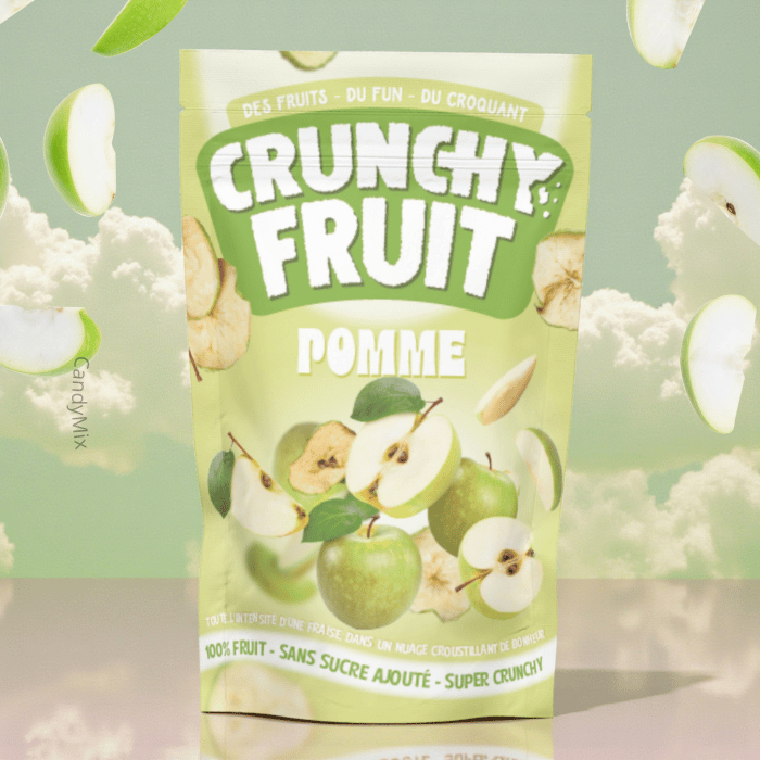 crunchyfruit-pomme-lyophilis-e-snack-croustillant-30g image 1