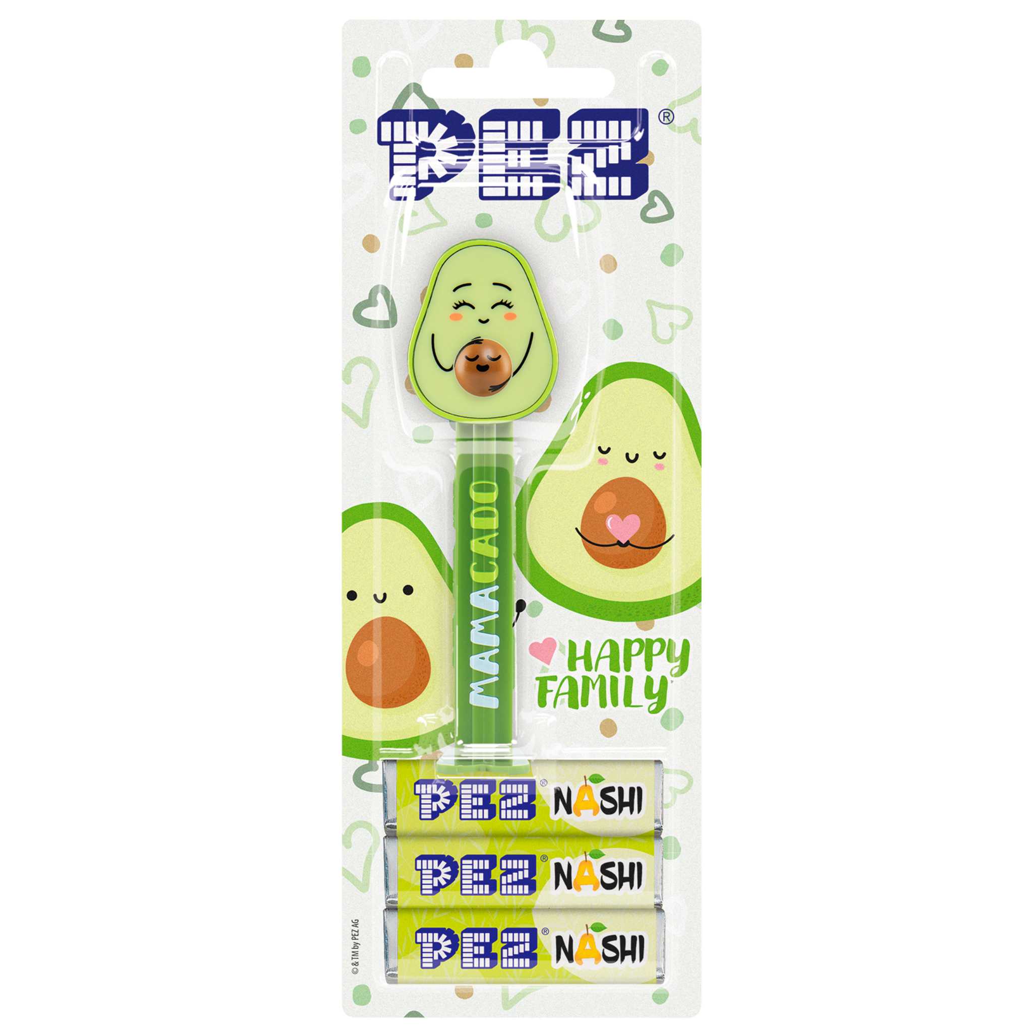 pez-mamacado-distributeur-bonbons-nashi-3-x-8-5g image 2