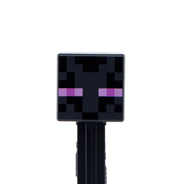 pez-dispensers-enderman-distributeur-bonbons-citron-orange-fraise image 1