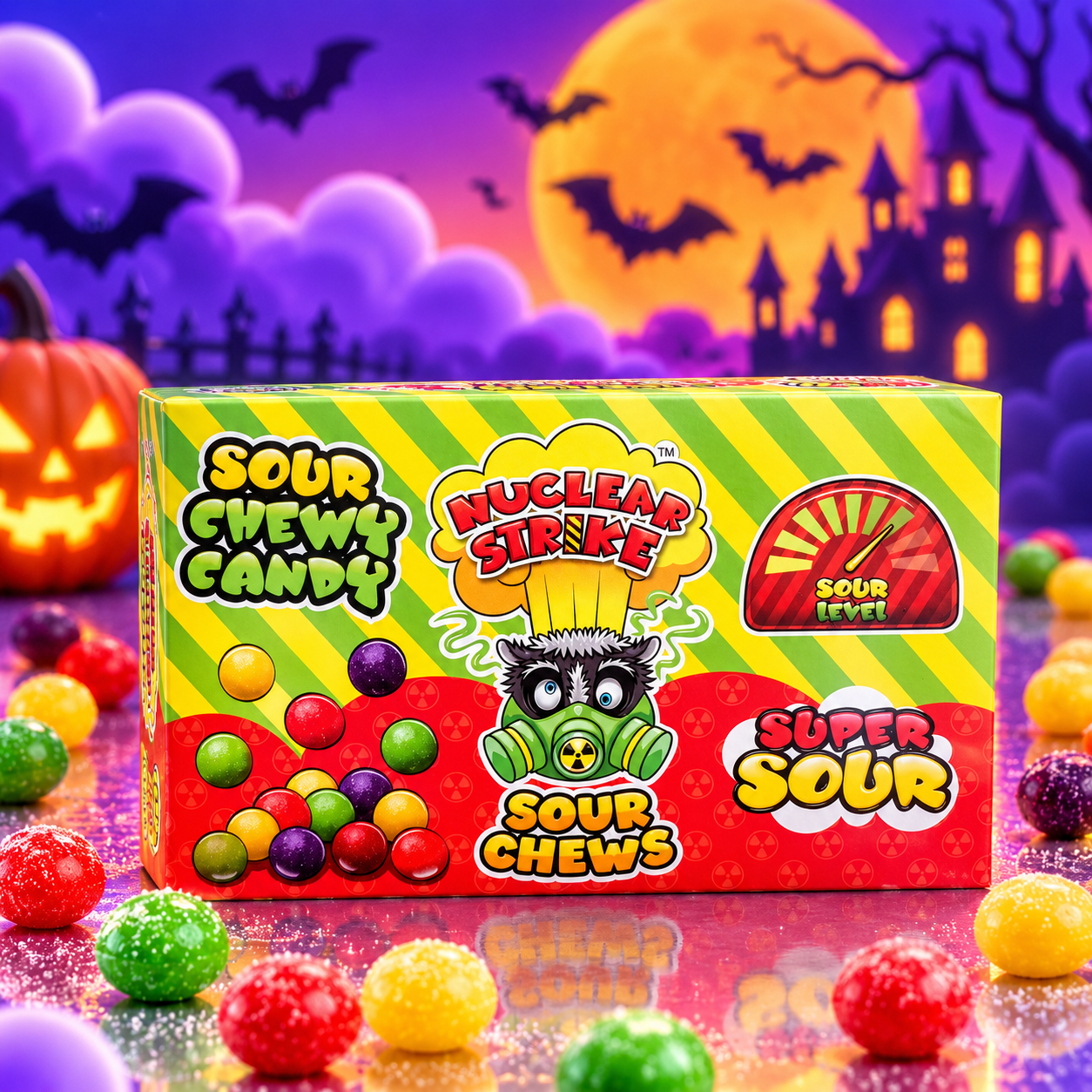 candymix-nuclear-strike-bonbon-acide-m-cher-60g-sour-chews image 1