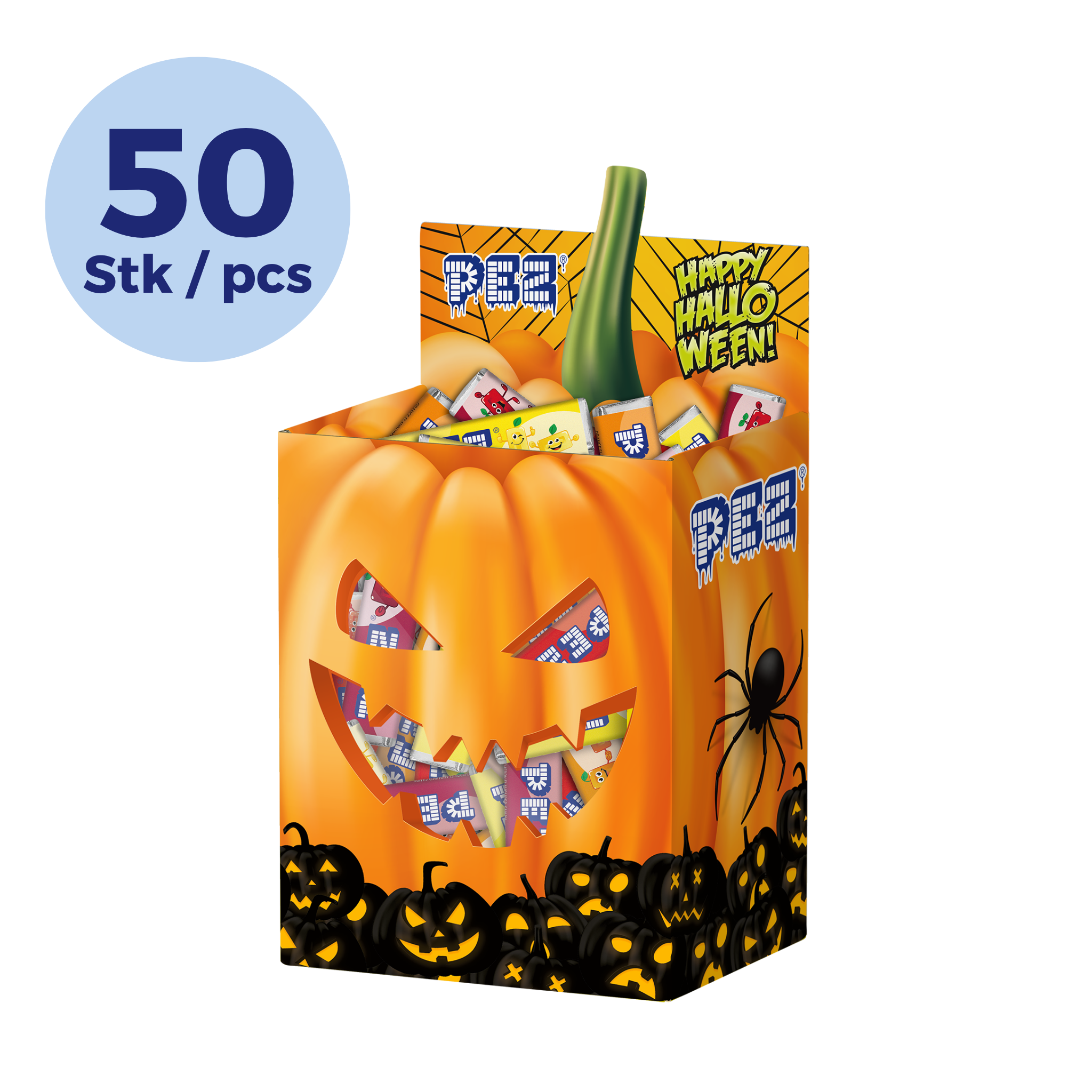 pez-candies-halloween-bonbons-recharges-50x8-5g-425g image 1