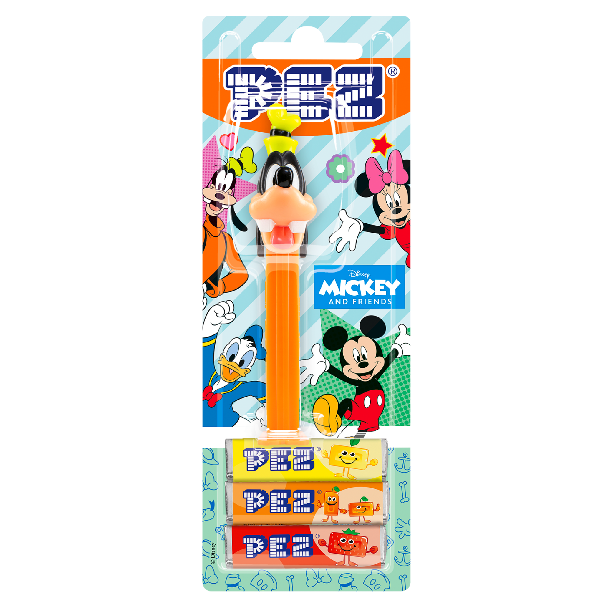 pez-dispensers-goofy-distributeur-citron-orange-fraise image 2