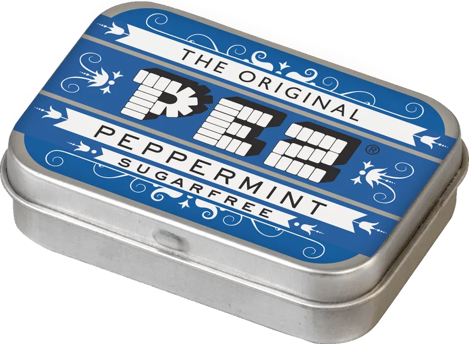 pez-retro-nostalgic-tin-blue-boite-bonbons-16g image 1