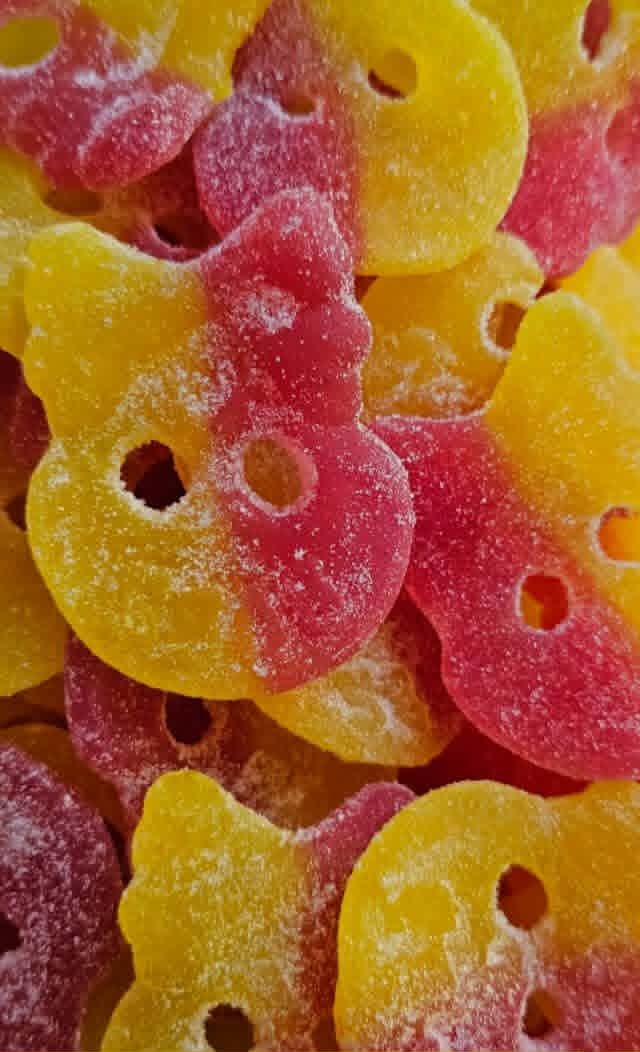 sweet-halal-vegan-en-vrac-bubs-framboise-citron-bonbons-vegan image 1