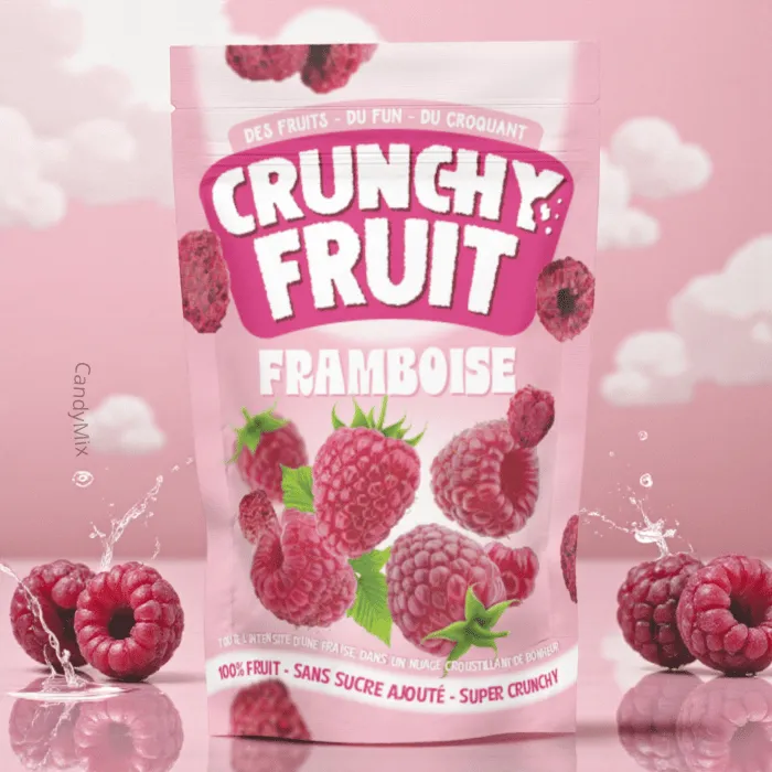 crunchyfruit-framboise-fruit-lyophilis-croquant-30g image 1