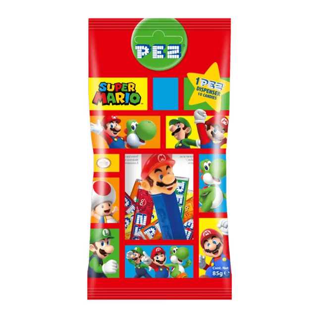 pez-candies-nintendo-bonbons-distributeur-mario-85-g image 1
