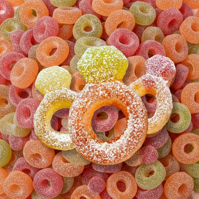 bubs-diamond-rings-bonbons-su-dois-fruit-s-200-g image 1