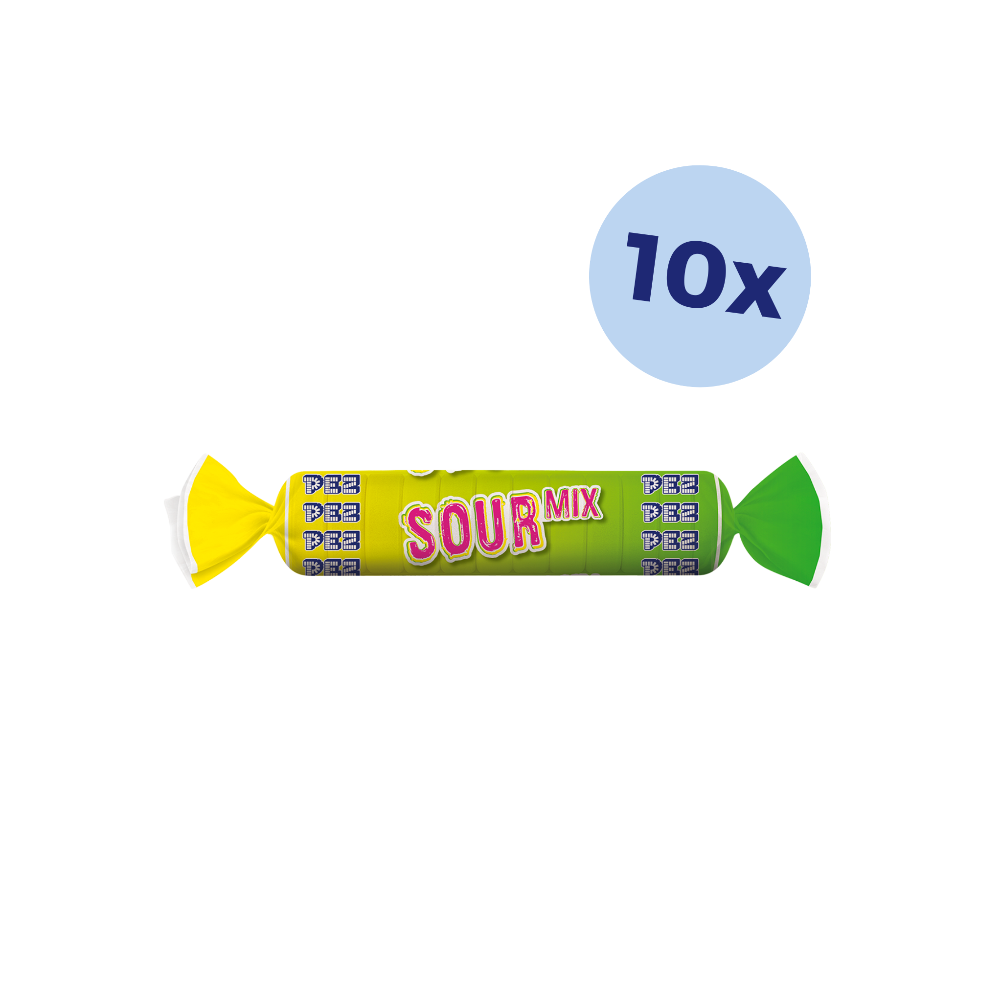 pez-candies-sour-mix-rouleaux-bonbons-acidul-s-10x6g-60g image 2