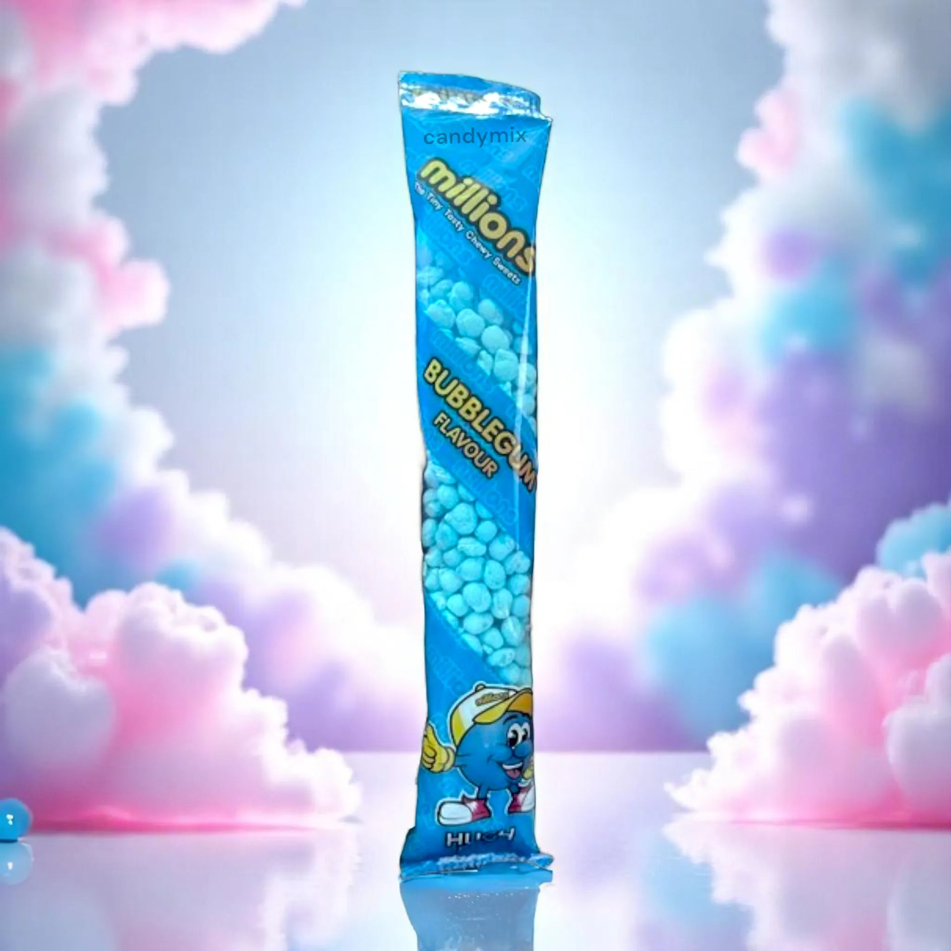 millions-bubblegum-tube-bonbon-bille-chewing-gum-55g image 1