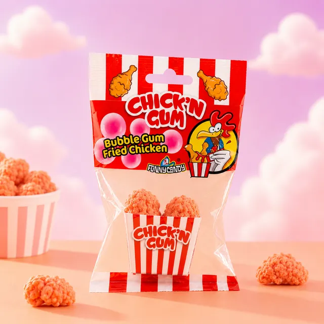 candymix-chick-n-gum-chewing-gum-fraise-framboise-21g image 1