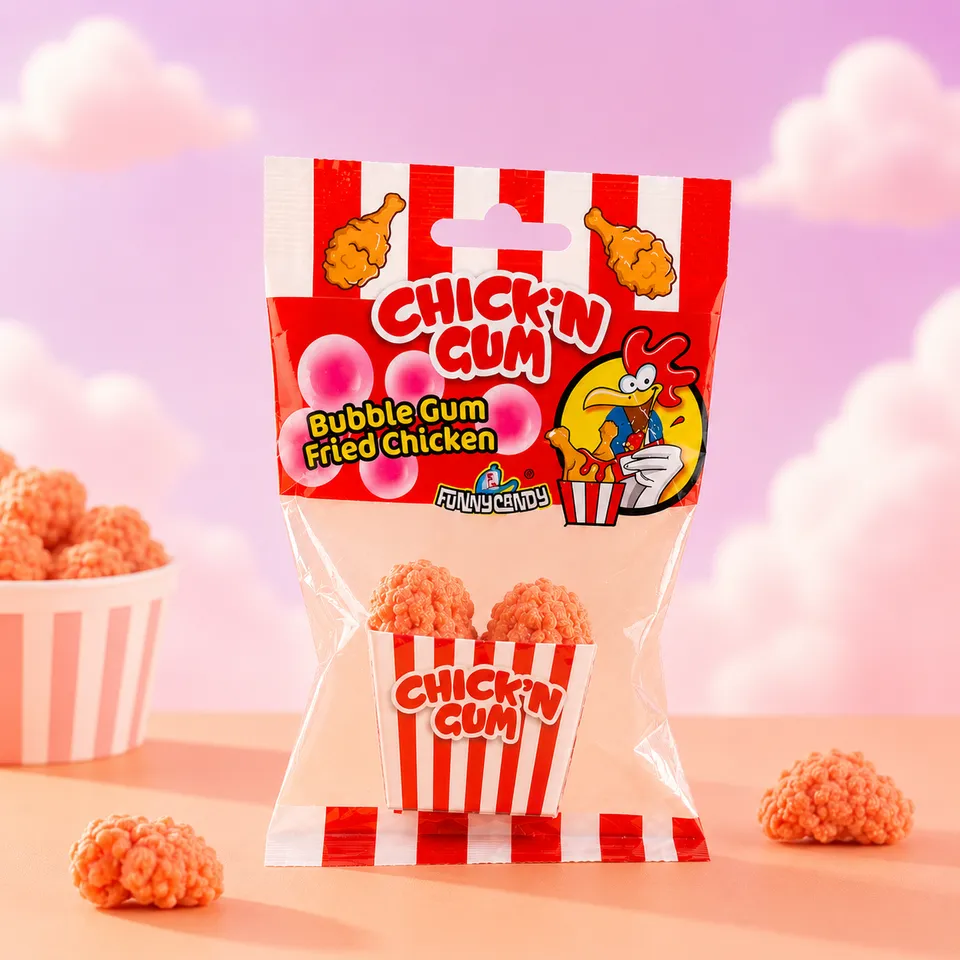 candymix-chick-n-gum-chewing-gum-fraise-framboise-21g image 1