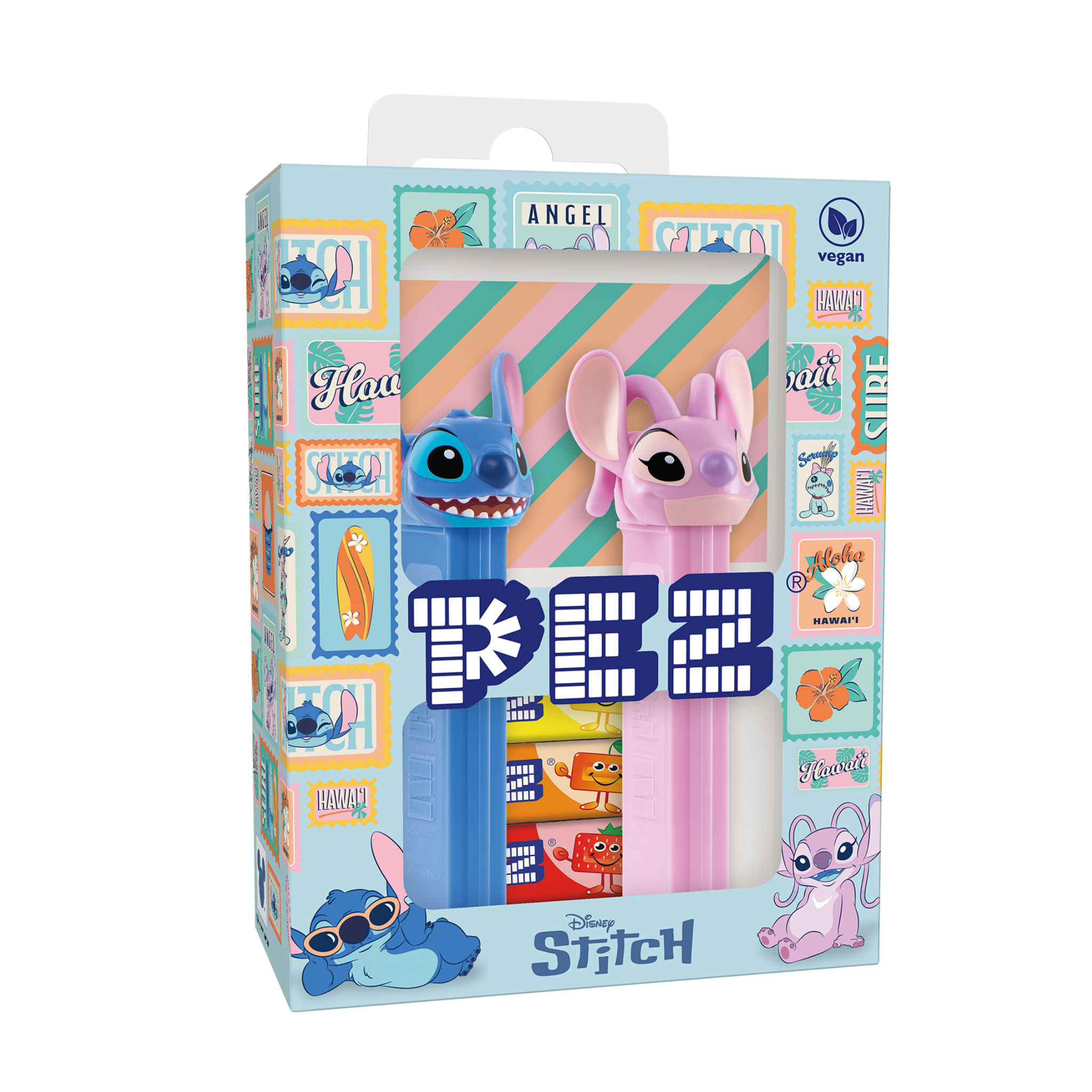pez-gift-sets-stitch-coffret-2-distributeurs-bonbons image 1