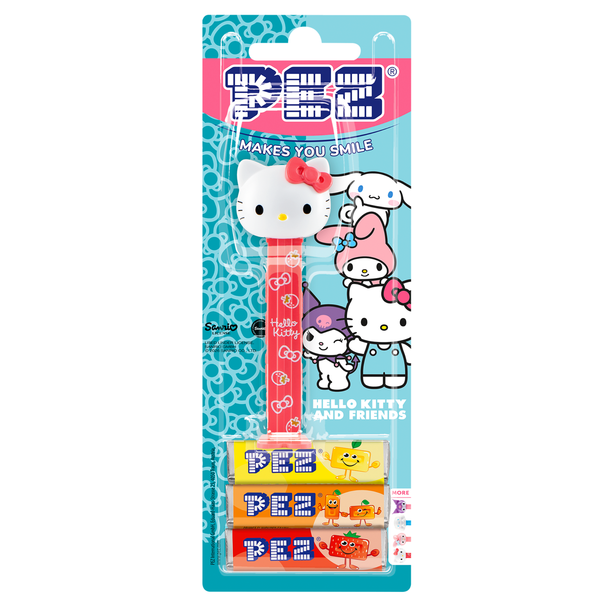 pez-dispensers-hello-kitty-strawberry-distributeur-25-5-g image 2