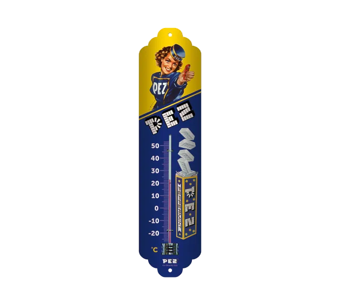 pez-r-tro-thermom-tre-m-tal-d-co-28x6-5cm image 1