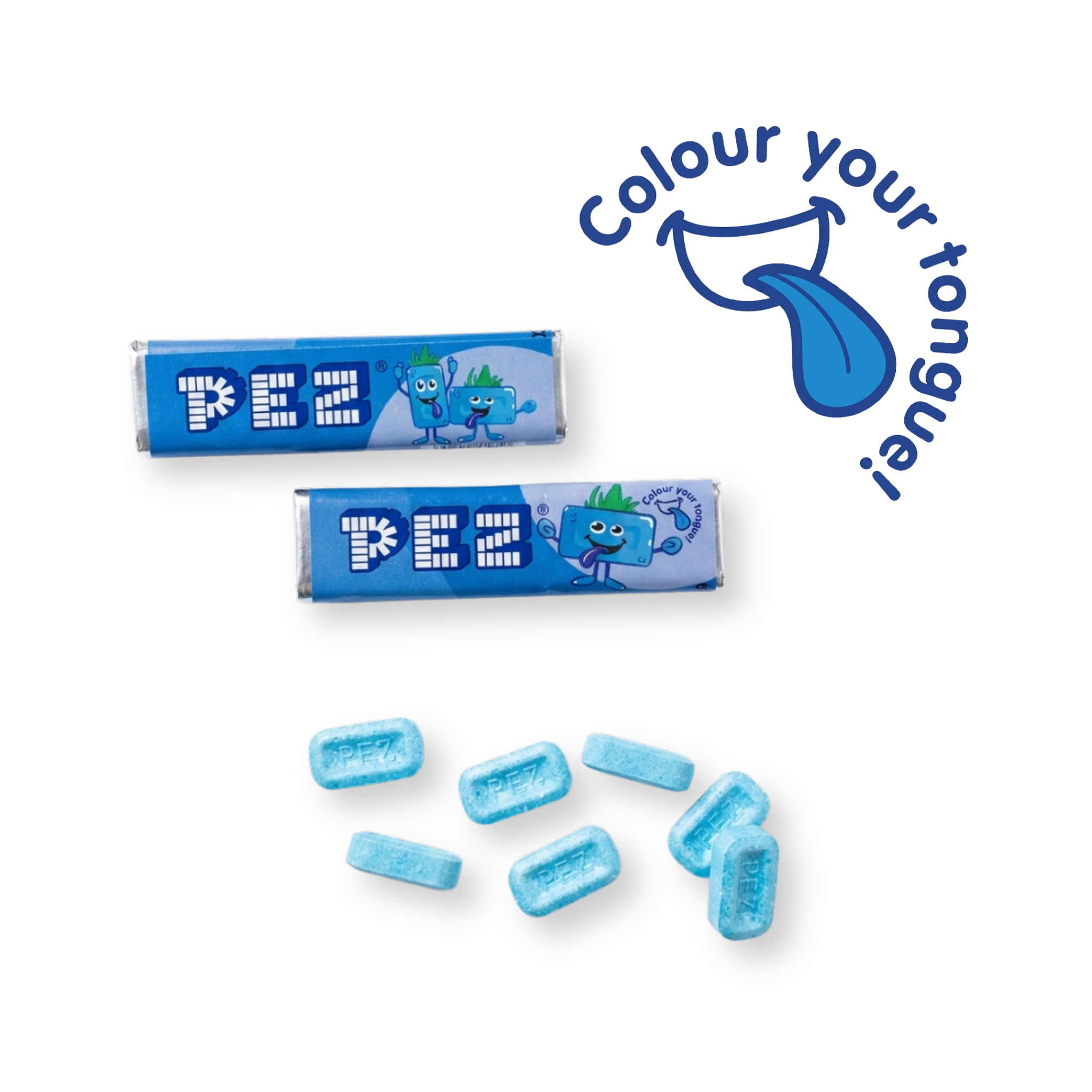 pez-candies-blue-raspberry-recharges-bonbons-framboise-68g image 2