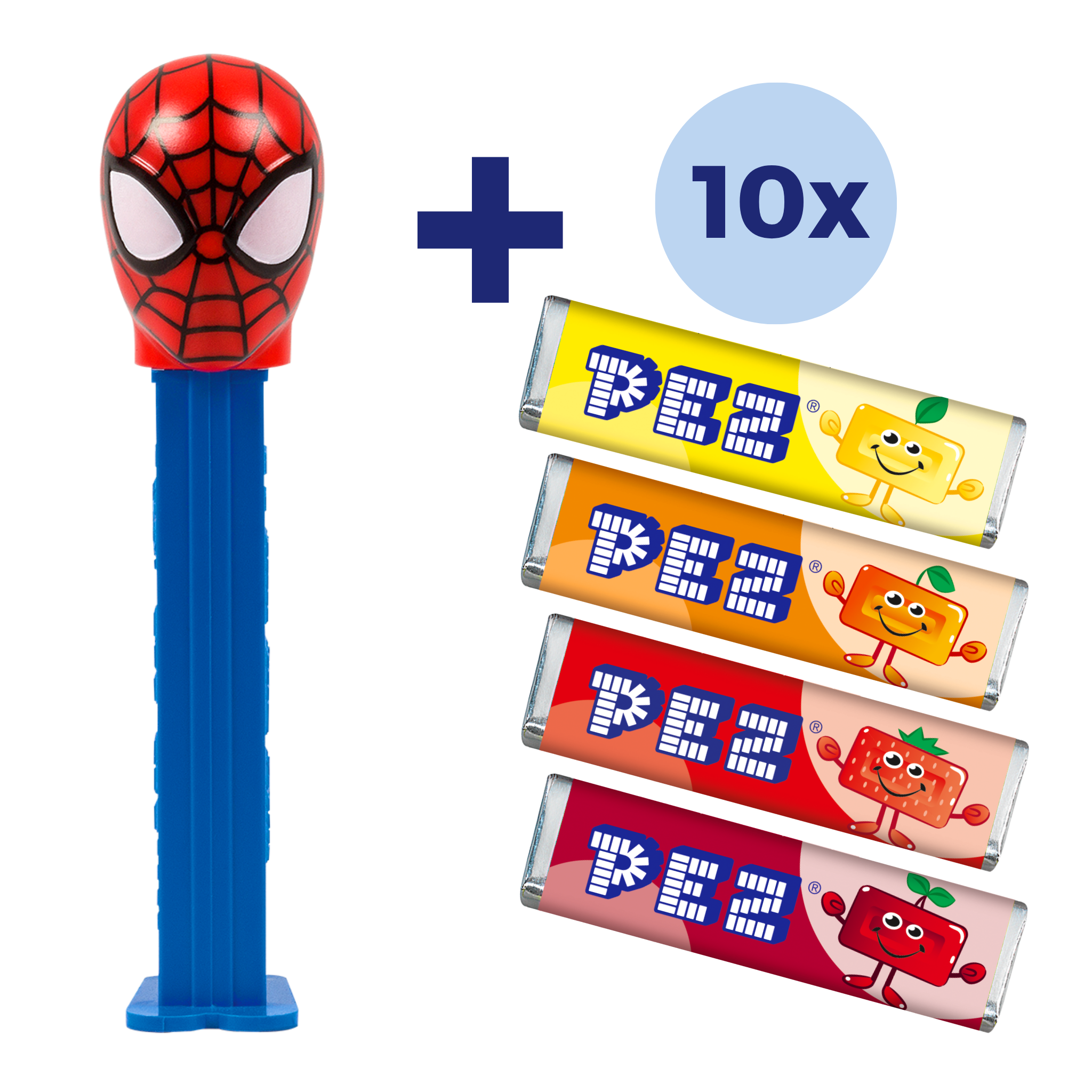 pez-candies-spider-man-sachet-bonbons-fruits-85g image 2