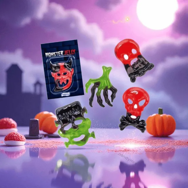 vidal-monster-jelly-bonbon-g-lifi-insecte-11g-l-unit image 1