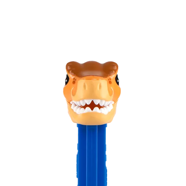 pez-dispensers-t-rex-distributeur-bonbons-3-recharges-fruits image 1