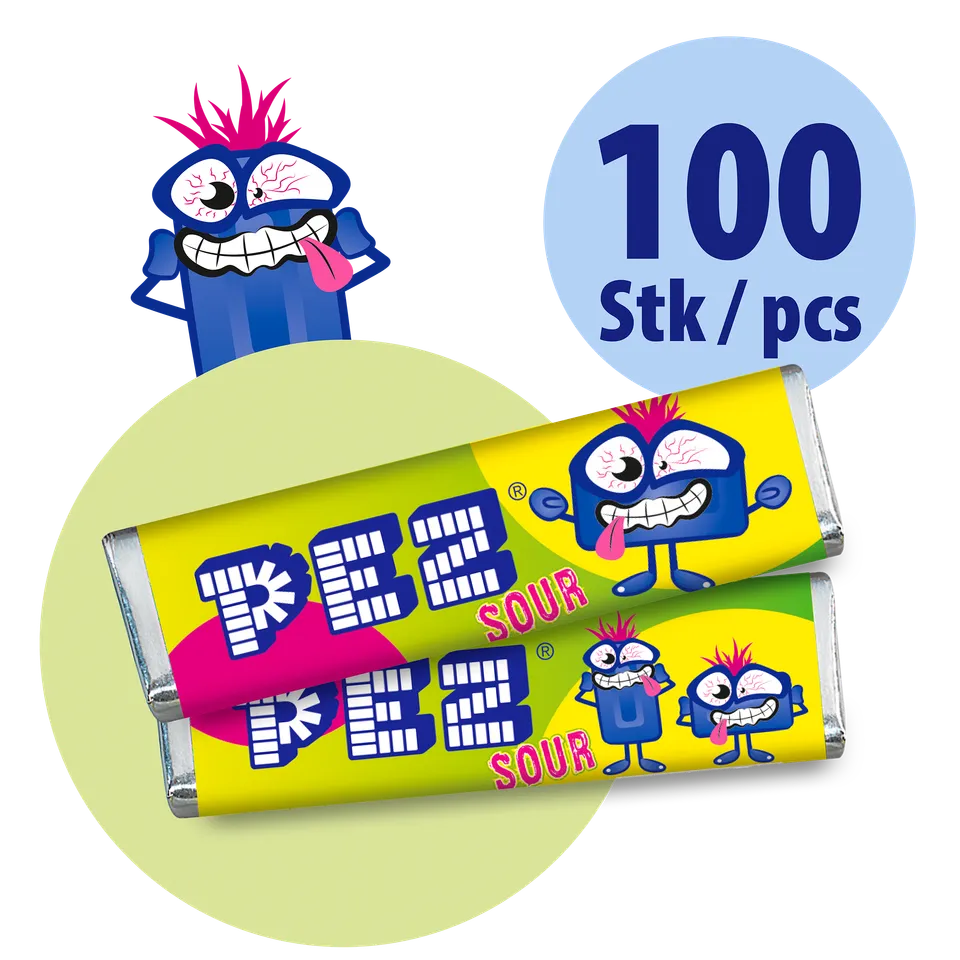 pez-candies-sour-recharges-bonbons-acidul-s-100-pcs image 1