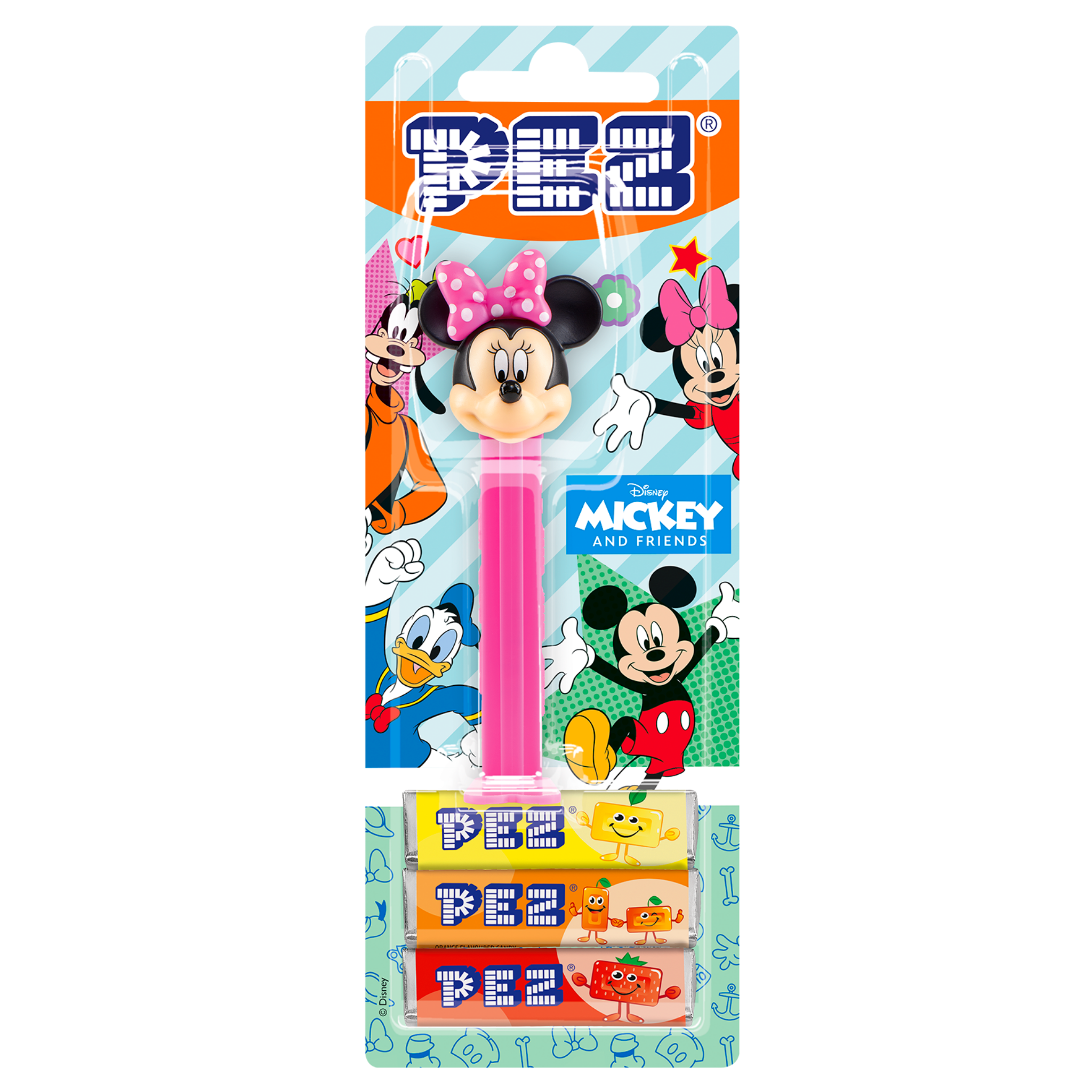 pez-dispensers-minnie-distributeur-bonbons-fruits-25-5-g image 2