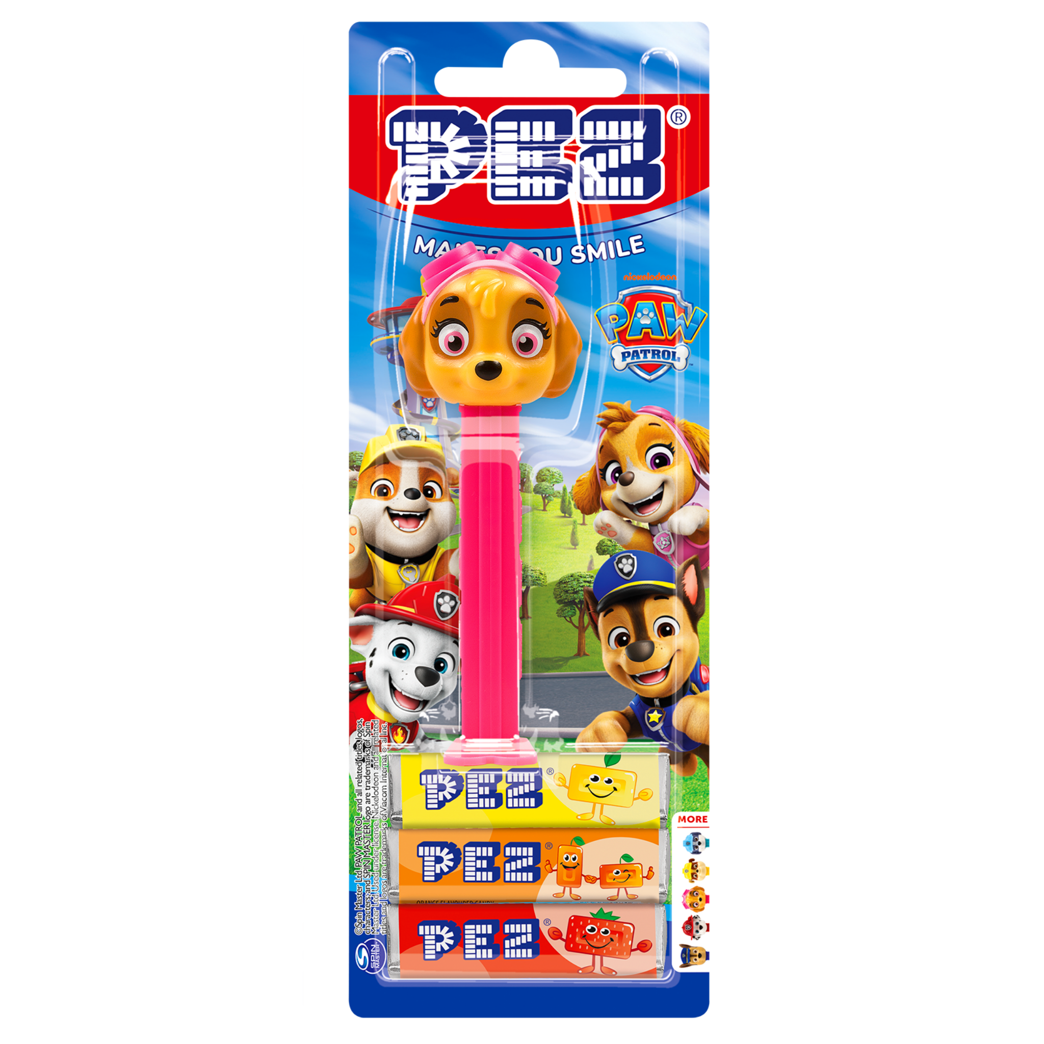 pez-dispensers-skye-distributeur-bonbons-3-recharges-fruits image 2