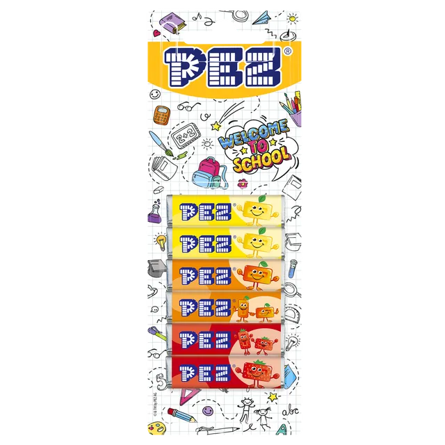 pez-school-mix-bonbons-recharge-6-x-8-5-g image 1