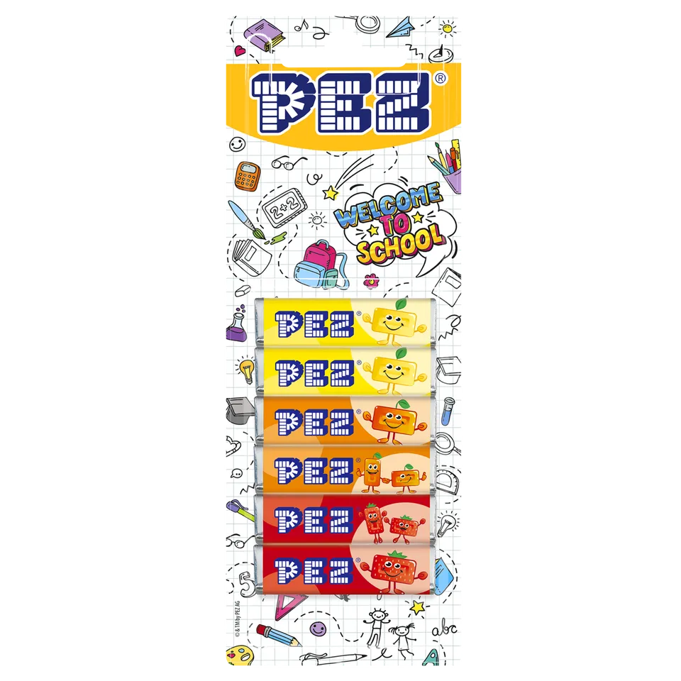 pez-school-mix-bonbons-recharge-6-x-8-5-g image 1