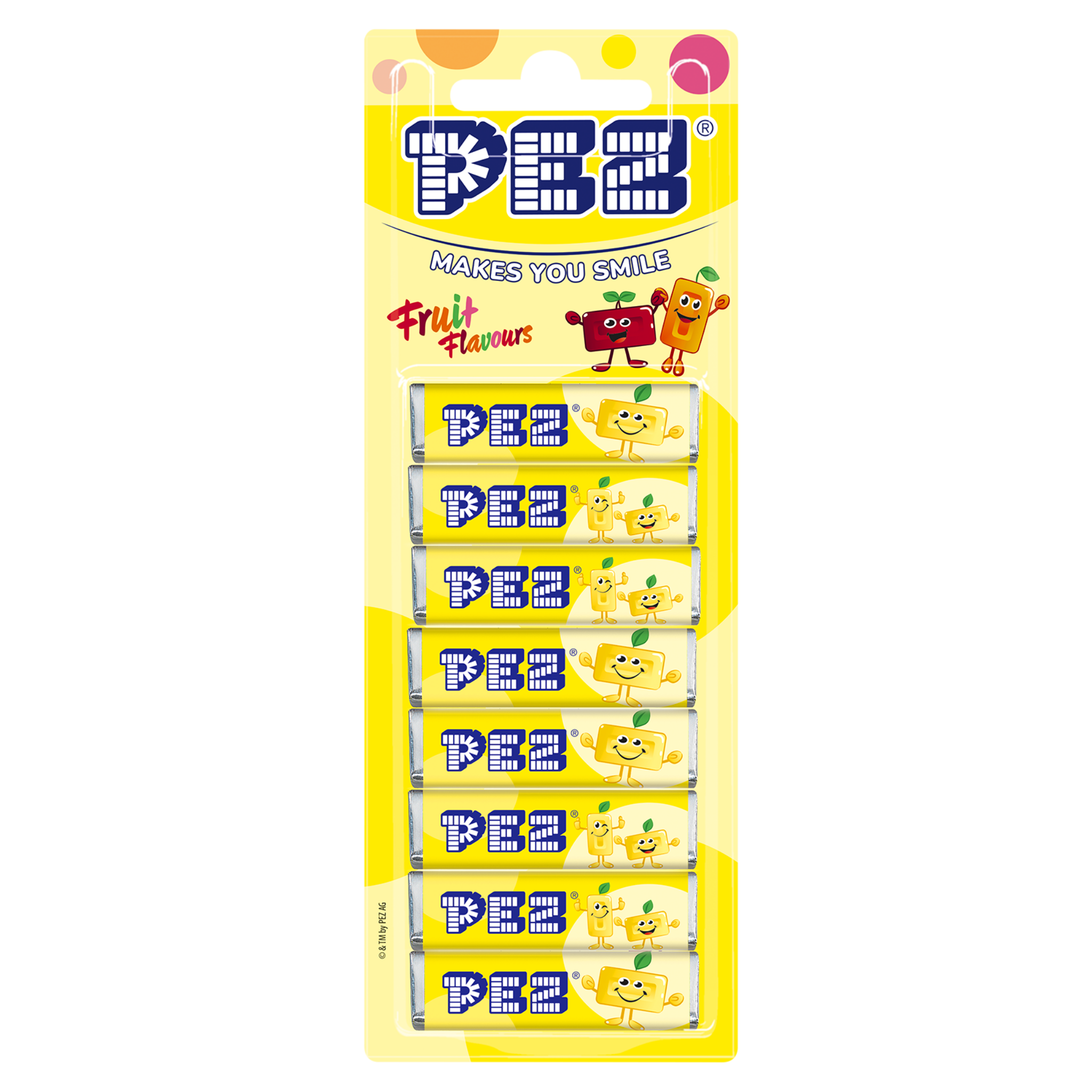 pez-candies-lemon-bonbons-citron-8-pcs-68g image 1