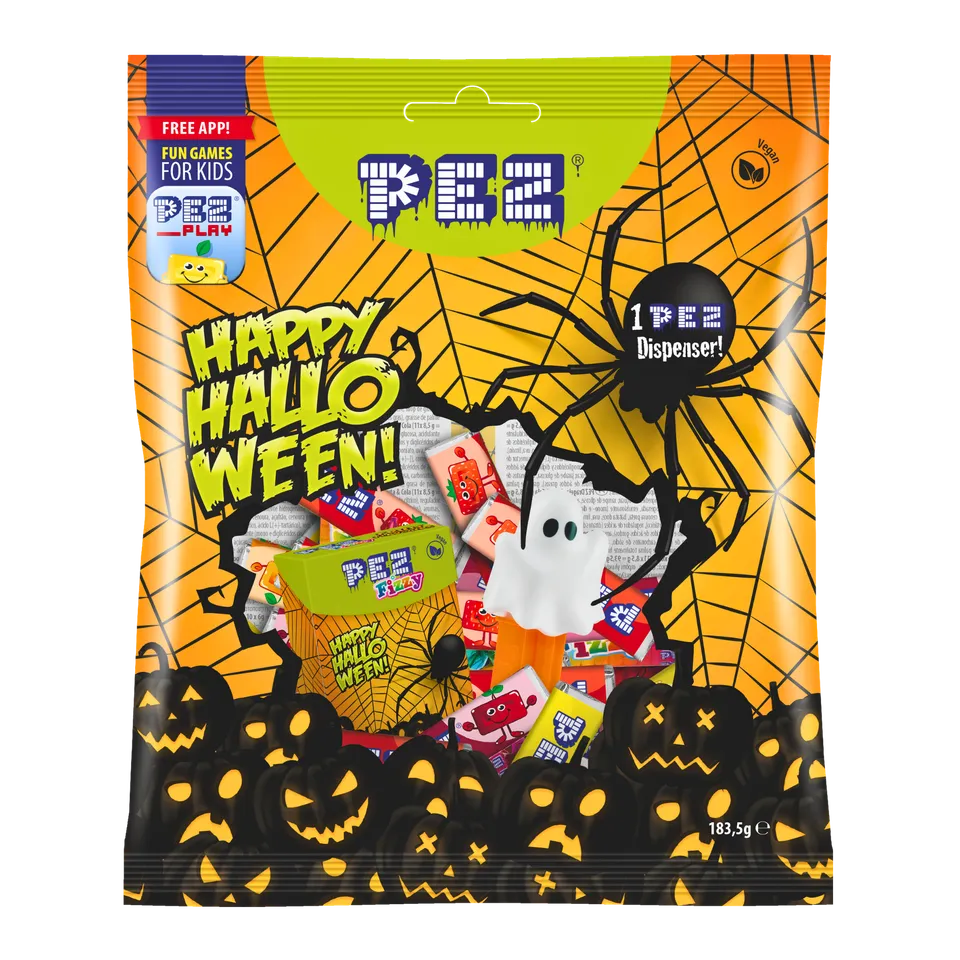 pez-bag-halloween-sachet-bonbons-fruits-cola-183-5-g image 1