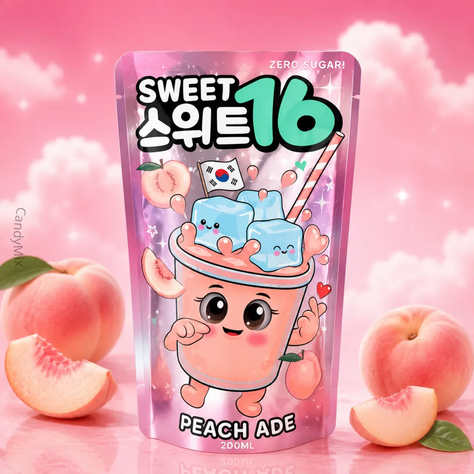 sweet-16-peach-ade-boisson-p-che-sans-sucre image 1