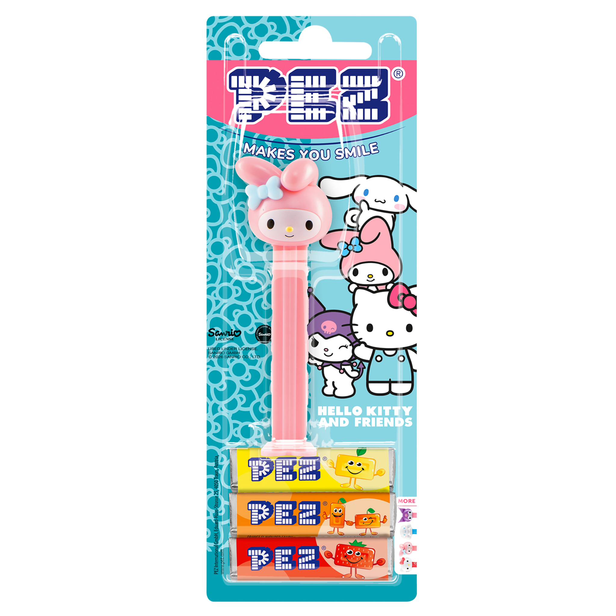 pez-mymelody-n-ud-bleu-distributeur-bonbons-25-5g image 2