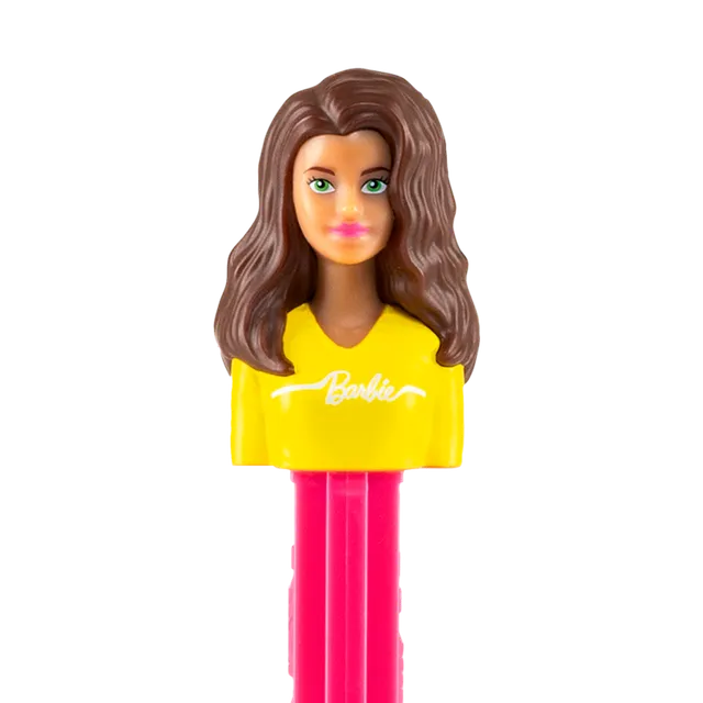 pez-dispensers-barbie-distributeur-bonbons-fruits-25-5g image 1