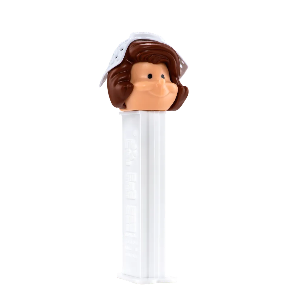 pez-bride-cheveux-bruns-distributeur-de-bonbons-mariage-sans-emballage image 1