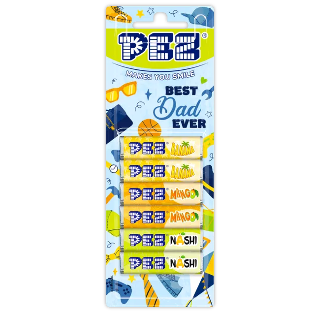 pez-candies-best-dad-bonbons-recharge-6-x-8-5g image 1