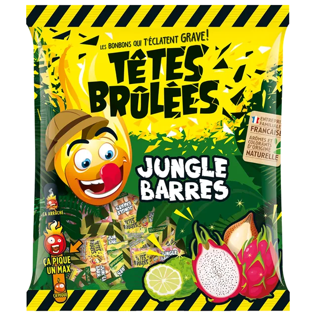 t-tes-br-l-es-jungle-barres-bonbons-acidul-s-fruit-s image 1