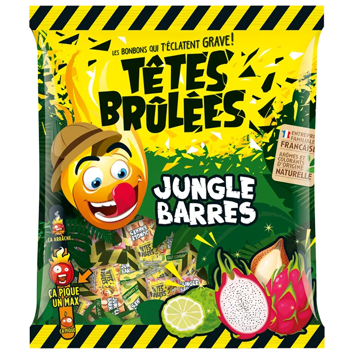 t-tes-br-l-es-jungle-barres-bonbons-acidul-s-fruit-s image 1