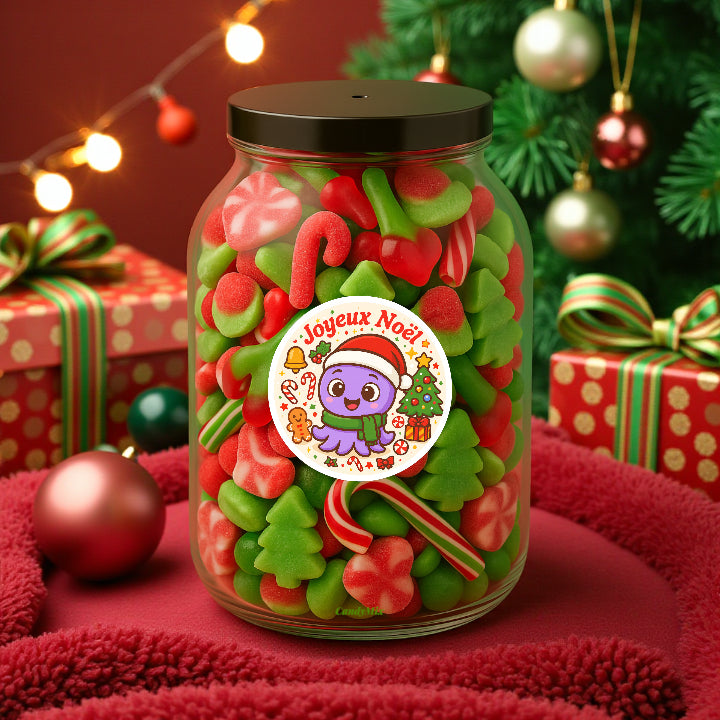 candymix-bonbonni-re-rouge-et-verte-bonbons-no-l-2-5kg image 1