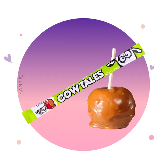 goetze-cowtales-manzana-caramelo-bonbon-caramel-pomme-28g image 1