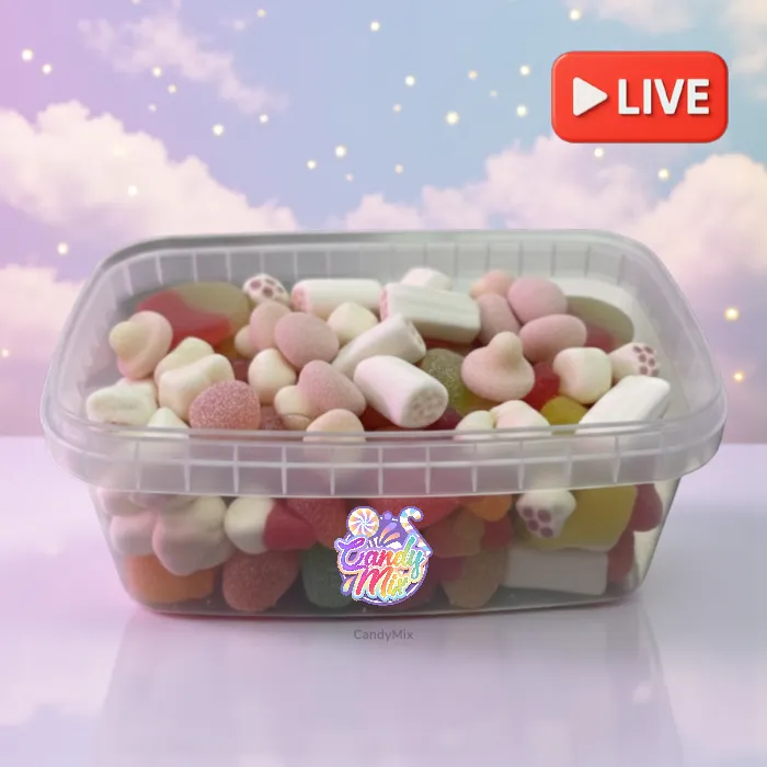candymix-tubo-live-tube-bonbons-700g-mix-acide-fruit image 1