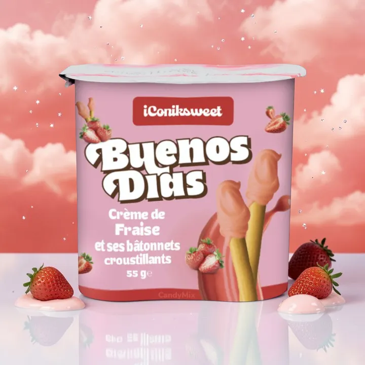 candymix-buenos-dias-cr-me-fraise-snack-55-g-b-tonnets image 1