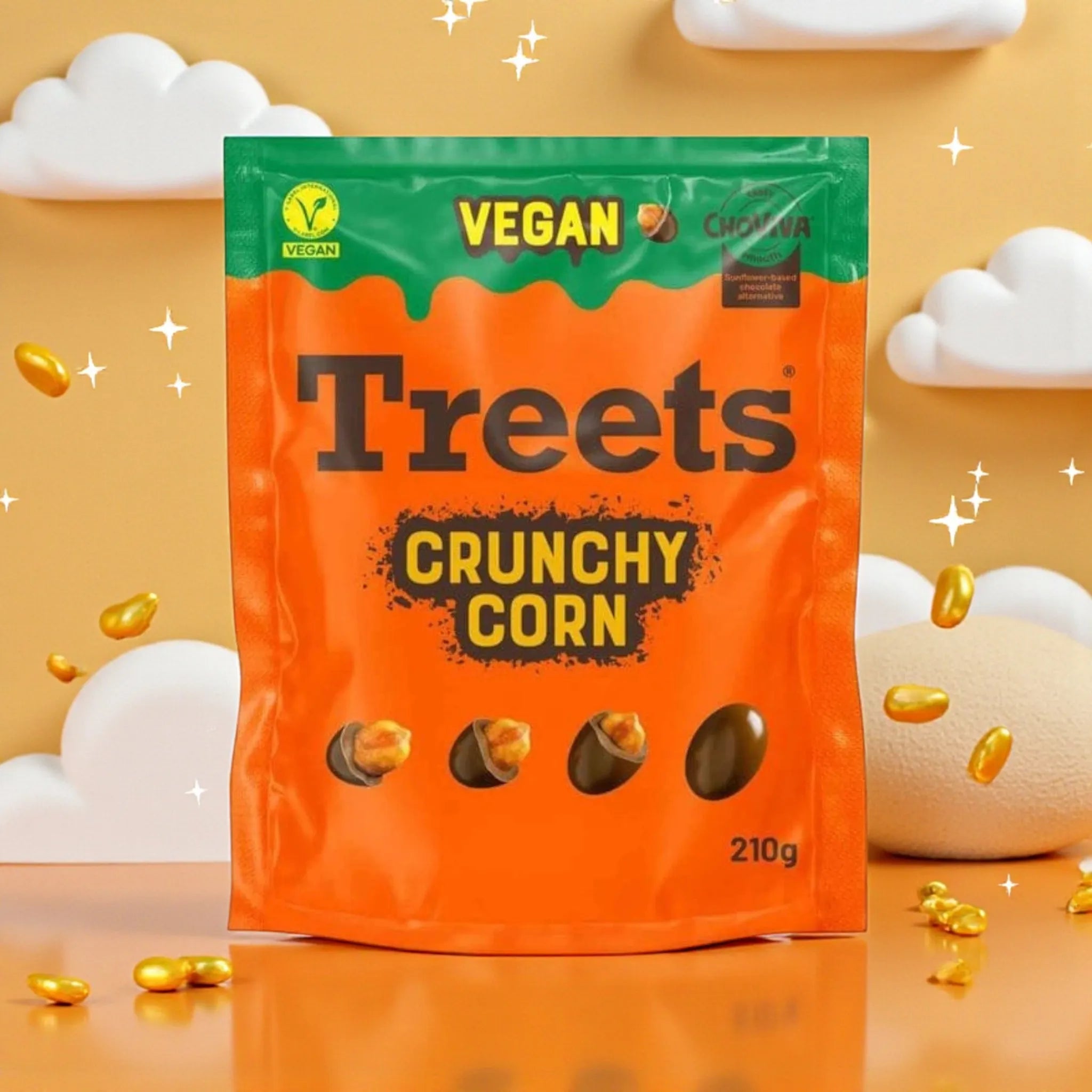 treets-crunchy-corn-snack-ma-s-chocolat-210g-vegan image 1