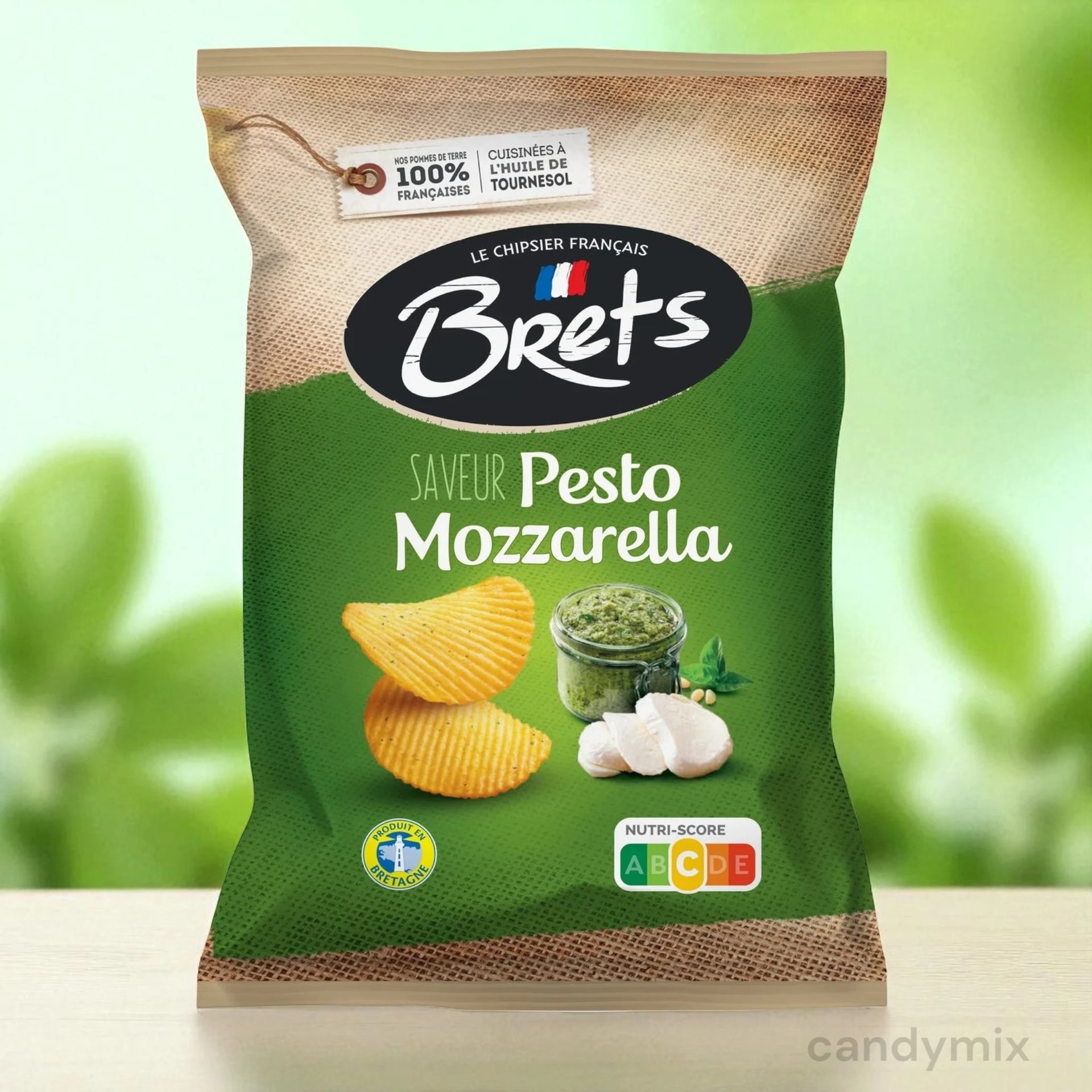 bret-s-chips-mozzarella-pesto-125g-saveur-italienne image 1