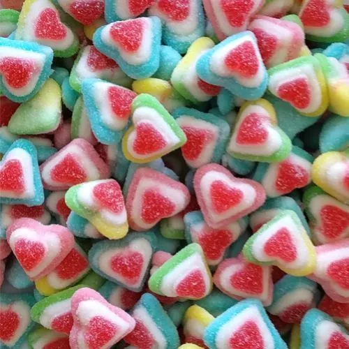 sweet-halal-vegan-en-vrac-coeur-3d-multicouleurs-bonbons-halal image 1